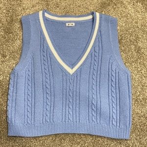 garage sweater vest